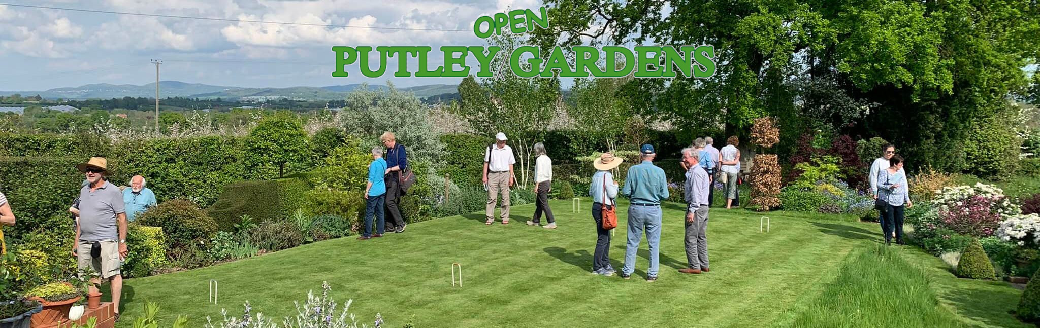 Putley Open Gardens the annual opening of Putley residents gardens to the public