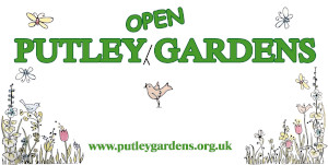 the Putley Open Gardens Logo